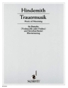 Trauermusik f�r Viola (Violine, Violoncello) und Streichorchester Klavierauszug mit Solostimme