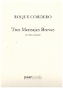 Tres Mensajes Breves for viola and piano