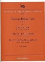 Trio B-Dur f�r 2 Violinen und Violoncello Partitur und Stimmen
