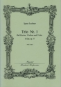 Trio B-Dur op.37,1 f�r Klavier, Violine, Viola Partitur und Stimmen