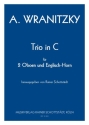 Trio C-Dur f�r 2 Oboen und Englischhorn Partitur und Stimmen