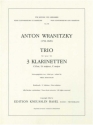 Trio C-Dur f�r 3 Klarinetten Stimmen
