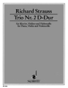 Trio D-Dur Nr.2 o.op. AV53 (1878) f�r Violine, Violoncello und Klavier Stimmen