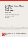 Trio E-Dur f�r 2 Fl�ten und Klavier