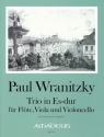 Trio Es-Dur f�r Fl�te, Viola und Violoncello Partitur und Stimmen