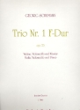 Trio F-Dur Nr.1 op.25 f�r Violine, Violoncello und Klavier Stimmen
