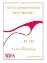 Trio F major op.9,1 for flute, clarinet and bassoon parts