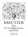 Trio f�r 2 Klarinetten und Viola Partitur und Stimmen