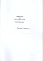 Trio f�r Klavier, Violine und Violoncello