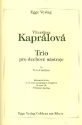 Trio f�r Trio d'anches f�r Oboe, Klarinette und Fagott Partitur und Stimmen