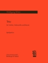 Trio f�r Violine, Violoncello und Klavier Partitur