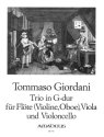 Trio G-Dur f�r Fl�te, Viola und Violoncello,  Stimmen
