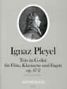 Trio G-Dur op.47,2 f�r Fl�te, Klarinette und Fagott, Partitur+Stimmen
