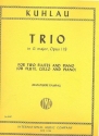 Trio g Major op.119 for 2 flutes and piano RAMPAL, JEAN PIERRE, ED