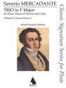 Trio in F for flute, flauto d'amore and cello score and parts