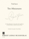 Trio-Miniaturen f�r Klarinette, Violoncello und Klavier Stimmen