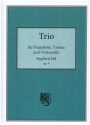 Trio op.4 f�r Pianoforte, Violine und Violoncello Klavierpartitur und 2 Stimmen