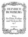 Trio op.7 f�r Fl�te, Violine und Violoncello Stimmen