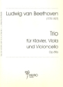 Trio op.81b (2 Fassungen) f�r Viola, Violoncello und Klavier Stimmen
