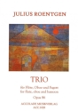Trio op.86 f�r Fl�te, Oboe und Fagott Partitur und Stimmen