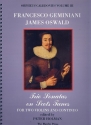 Trio Sonatas on Scots Tunes for 2 flutes and bc score and parts