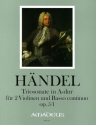 Triosonate A-Dur op.5,1 f�r 2 Violinen und Basso continuo