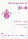 Triosonate C-Dur WQ149 f�r Fl�te, Violine, und Bc