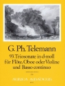 Triosonate d-Moll Nr.93 f�r Fl�te, Oboe (Violine) und Bc