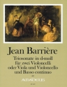 Triosonate d-Moll op.2,2 f�r 2 Violoncelli (Viola und Violoncello) und BC Partitur und Stimmen