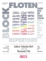Triosonate F-Dur f�r 2 Altblockfl�ten und Bc Partitur und Stimmen