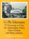 Triosonate F-Dur nr.70 f�r Altblockfl�te (FL), Oboe (VL) und BC