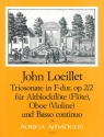 Triosonate F-Dur op.2,2 f�r Altblockfl�te (Fl�te), Oboe (Violine) und Bc Stimmen