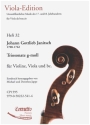 Triosonate g-Moll f�r Violine, Viola und Bc Partitur und Stimmen