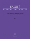 Trois romances sans paroles op.17 pour piano