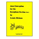 TRY1130 Jazz Conception for the Saxophone Section vol.2