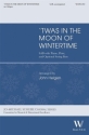 Twas in the Moon of Wintertime for mixed choir (SAB), Piano, Flute and Double Bass choral score