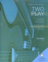 Two play (+CD) 8 Songs f�r 2 Gitarren mit Begleitung (Akkordinstrument, Ba�, Schlagzeug)