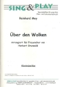 �ber den Wolken f�r Frauenchor und Klavier Klavierpartitur