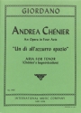 Umberto Giordano, Un d� all'azzurro spazio Tenor Voice and Piano Klavierauszug