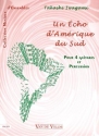 Un �cho d'Amerique du Sud pour 4 guitares et percussion partition