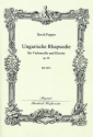 Ungarische Rhapsodie op.68 f�r Violoncello und Klavier