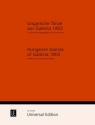 Ungarische T�nze aus Gal�nta 1803: f�r Klavier