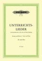 Unterrichtslieder f�r Alt (Bass)und Klavier (dt)