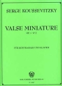 Valse miniature op.1,2 f�r Kontraba� und Klavier