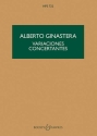 Variaciones concertantes op. 23 HPS 722 f�r Kammerorchester Studienpartitur