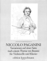 Variationen auf einer Saite nach einem Thema von Rossini f�r Violoncello und Klavier