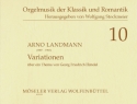 Variationen �ber ein Thema von H�ndel f�r Orgel