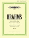Variationen �ber ein Thema von Haydn op.65b f�r 2 Klaviere