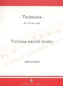 Variations f�r Violine