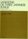 Variations on 3 Japanese Songs for flute and piano